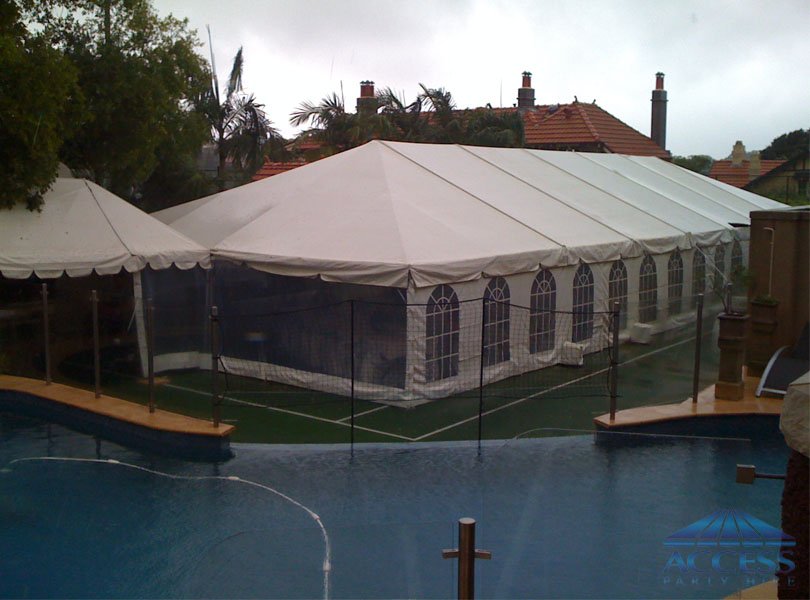25th anniversary at Mosman on the tennis court
