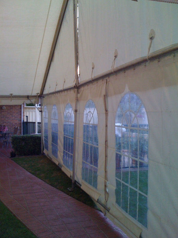 Gable style 9m Wide Marquee