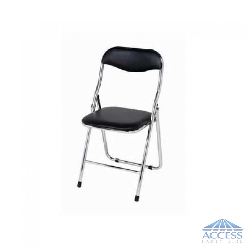 Black Folding Chair