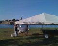 Wedding setup at Clarkes Point (Hunters Hill)
