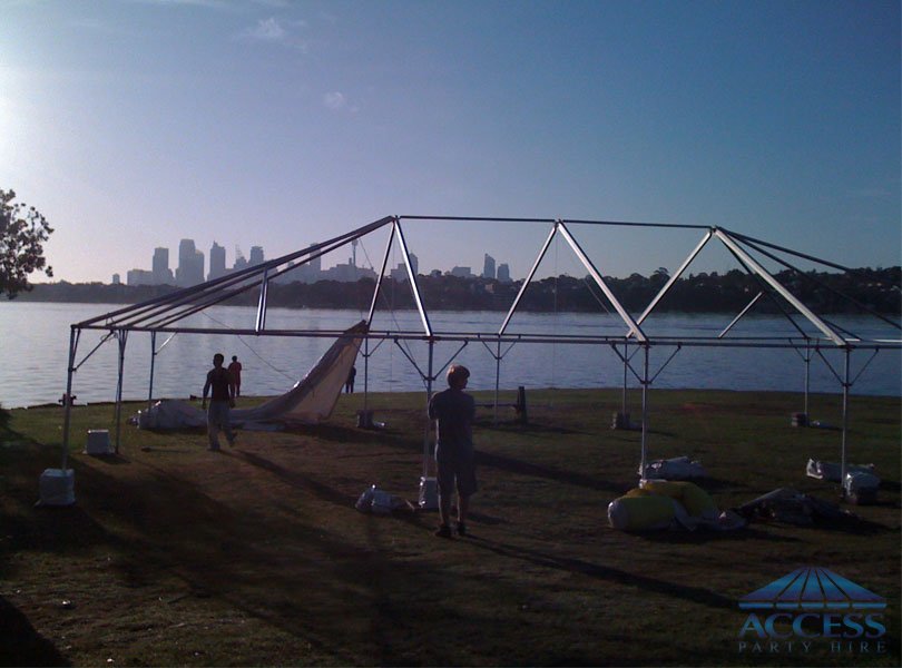 Wedding setup at Clarkes Point (Hunters Hill) Wedding setup at Clarkes Point (Hunters Hill)
