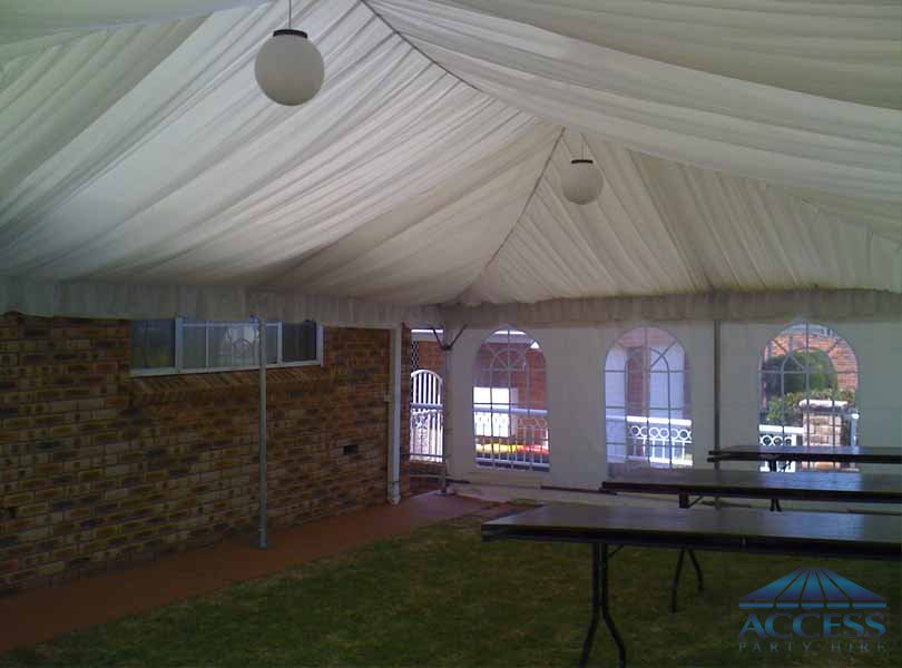 Wedding Setup on the front yard at Bexley Wedding Setup on the front yard at Bexley