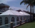 Wedding Setup on the front yard at Bexley