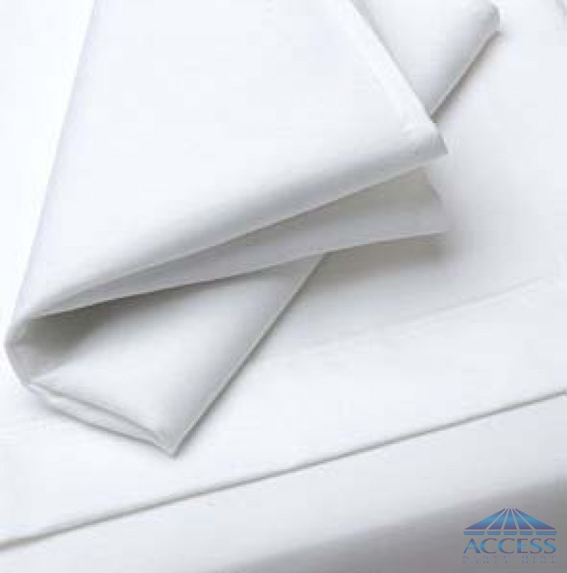 White rectangle table cloth 2.7m x 1.3m